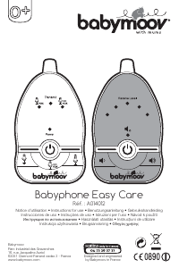 Instrukcja Babymoov A014012 Easy Care Niania elektroniczna