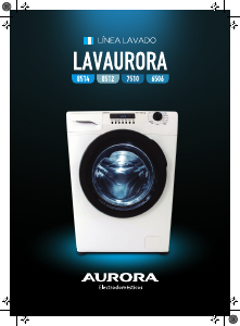 Manual de uso Aurora Lavaurora 8512 Lavadora