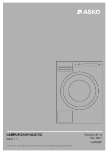 Handleiding Asko W4086C Wasmachine