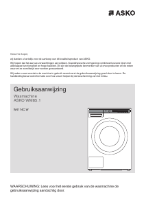 Handleiding Asko W4114C.W Wasmachine