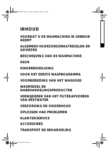 Handleiding Whirlpool Denver 1600 Wasmachine