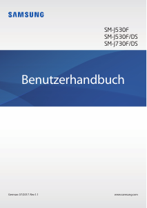 Bedienungsanleitung Samsung SM-J530F Galaxy J5 Handy