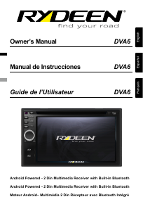 Manual de uso Rydeen DVA6 Radio para coche