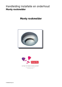 Handleiding Monty CT R868 SD Rookmelder