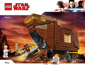Manual de uso Lego set 75220 Star Wars Reptador de las arenas