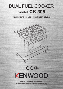 Bruksanvisning Kenwood CK 305 Spis