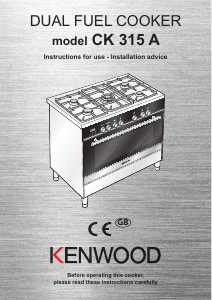 Bruksanvisning Kenwood CK 315 A Spis