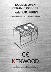 Bruksanvisning Kenwood CK 408/1 Spis