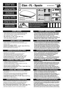 Manual de uso Junior FL 420 Cofre portaequipajes