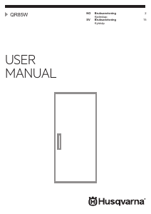 Bruksanvisning Husqvarna QR85W Kylskåp