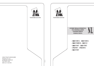 Handleiding ETNA 1783RVS Fornuis