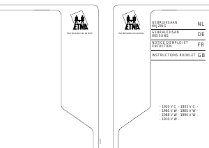 Manual ETNA 1920VC Range