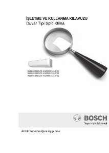 Kullanım kılavuzu Bosch B1ZMA09810/01 Klima