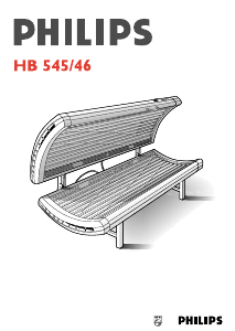 Brugsanvisning Philips HB545 Solarium