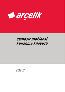 Kullanım kılavuzu Arçelik 8128 H Çamaşır makinesi