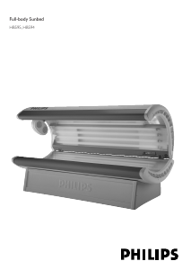 Bruksanvisning Philips HB595 Solarium