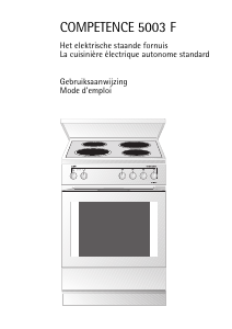 Handleiding AEG Competence 5003 F Fornuis