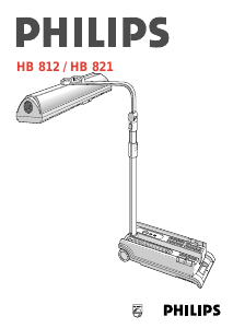 Brugsanvisning Philips HB821 Solarium