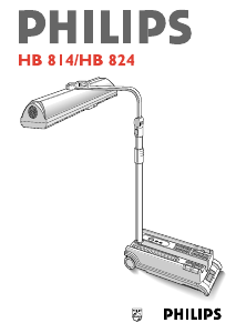Manual de uso Philips HB824 Solarium