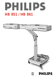 Brugsanvisning Philips HB851 Solarium