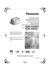 Manuale Panasonic SDR-H20 Videocamera