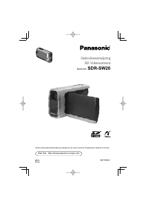 Handleiding Panasonic SDR-SW20 Camcorder