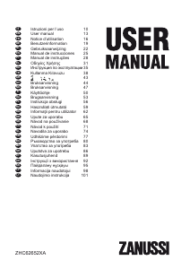Manual Zanussi ZHC62652XA Hotă