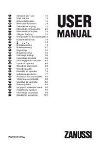 Manuale Zanussi ZHC62652XA Cappa da cucina