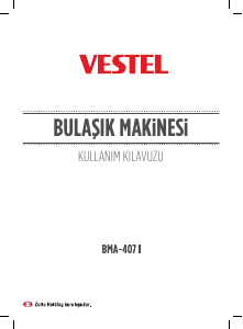 Kullanım kılavuzu Vestel BMA-407 I Bulaşık makinesi