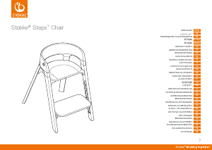 Instrukcja Stokke Steps Krzesełko do karmienia