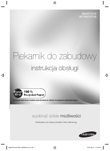 Instrukcja Samsung NV70H5787CB Piekarnik