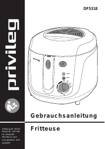 Bedienungsanleitung Privileg DF5318 Fritteuse