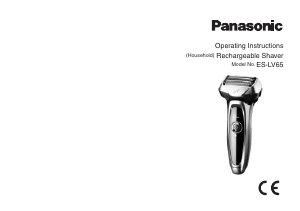 Bruksanvisning Panasonic ES-LV65 Barbermaskin