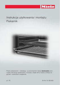 Instrukcja Miele H 6167 B Piekarnik