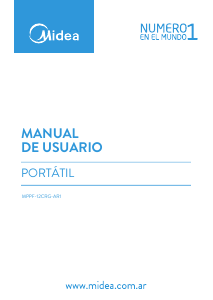 Manual de uso Midea MPPF-12CRG-AR1 Aire acondicionado
