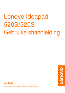 Handleiding Lenovo IdeaPad 320SH-14IKB Laptop