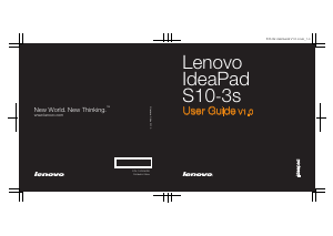Manual Lenovo IdeaPad S10-3s Laptop