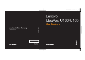 Manual Lenovo IdeaPad U160 Laptop