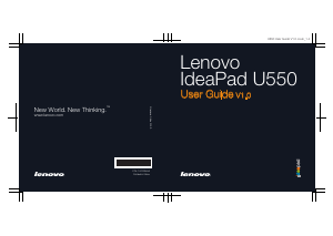 Bruksanvisning Lenovo IdeaPad U550 Bärbar dator