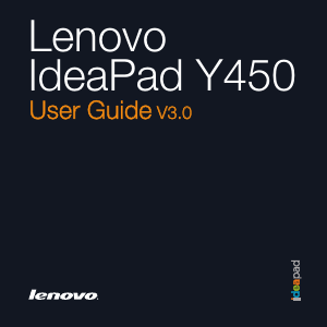 Bruksanvisning Lenovo IdeaPad Y450 Bärbar dator