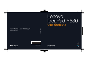Bruksanvisning Lenovo IdeaPad Y530 Bärbar dator