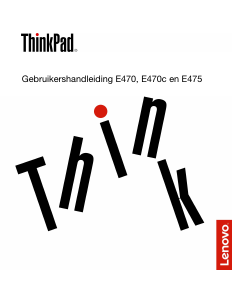 Handleiding Lenovo Thinkpad E475 Laptop