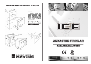 Kullanım kılavuzu ICF 6016 ICF 496 Zigana Fırın