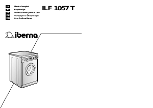 Handleiding Iberna ILF 1057 T Wasmachine