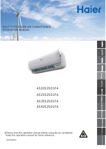 Handleiding Haier AS25S2SD1FA Airconditioner