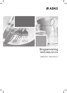 Brugsanvisning Asko OM8334S Mikroovn