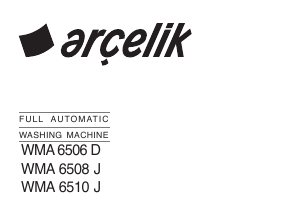 Handleiding Arçelik WMA 6508 J Wasmachine