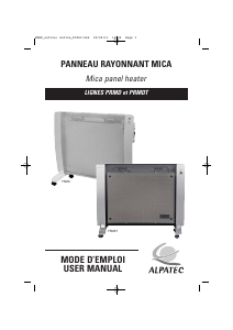 Manual Alpatec PRMDT 1500 Heater