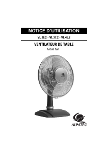 Mode d’emploi Alpatec VL 37.2 Ventilateur