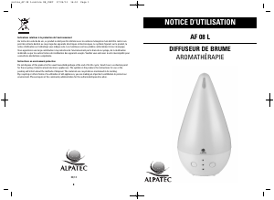 Mode d’emploi Alpatec AF 08 L Diffuseur d'arôme